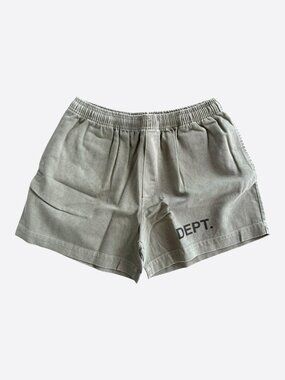 Gallery Dept Olive & Black Dept Logo Zuma Shorts